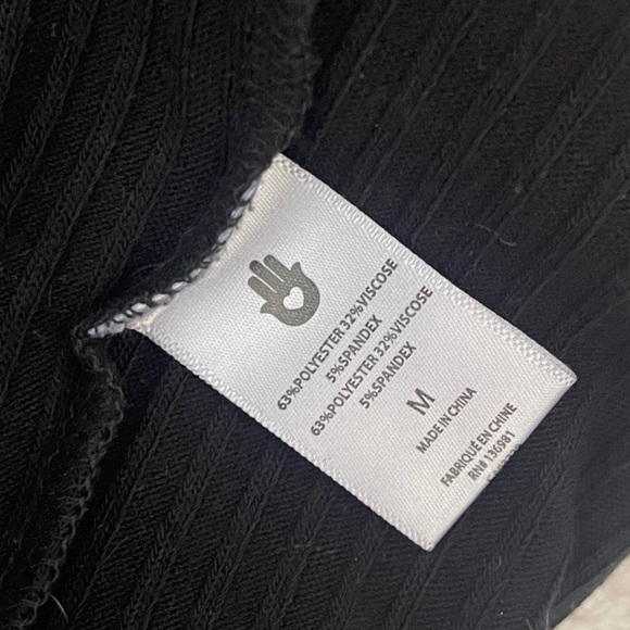 Spiritual Gangster Ballet Rib Wide Leg Perfect Sleeveless Jumpsuit Women's M - Picture 8 of 12